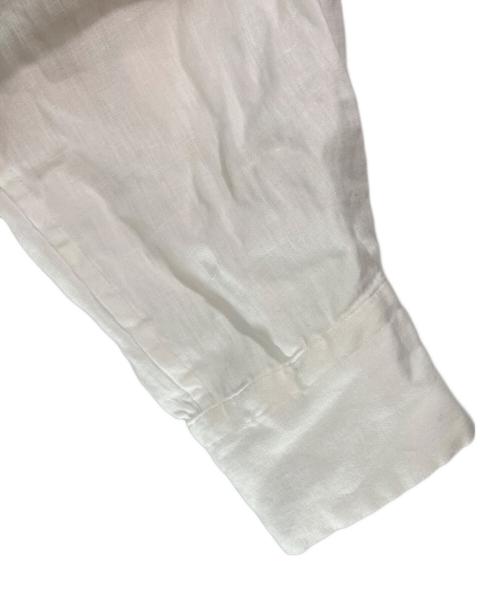 MARGARET HOWELL（マーガレットハウエル）MARGARET HOWELL (マーガレットハウエル) LIGHTWEIGHT LINEN/リネンシャツ ホワイト サイズ:1の古着・服飾アイテム