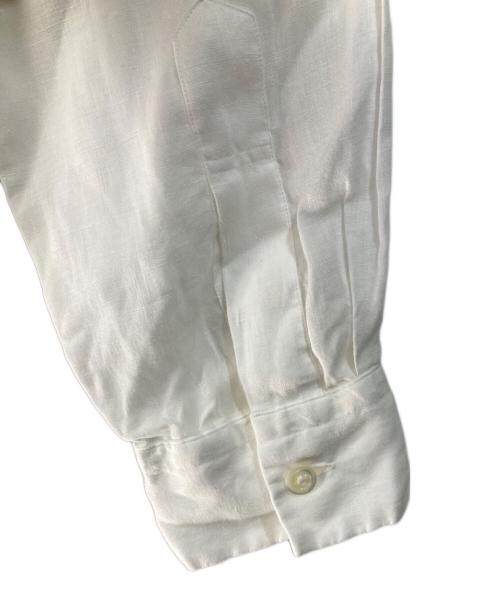 MARGARET HOWELL（マーガレットハウエル）MARGARET HOWELL (マーガレットハウエル) LIGHTWEIGHT LINEN/リネンシャツ ホワイト サイズ:1の古着・服飾アイテム