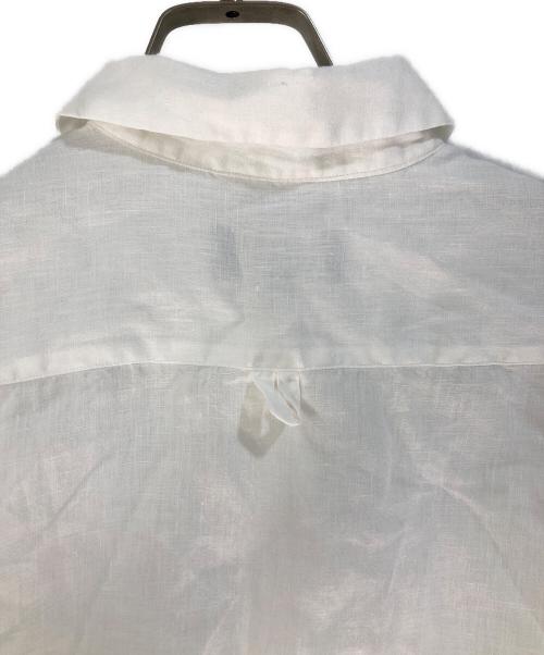 MARGARET HOWELL（マーガレットハウエル）MARGARET HOWELL (マーガレットハウエル) LIGHTWEIGHT LINEN/リネンシャツ ホワイト サイズ:1の古着・服飾アイテム