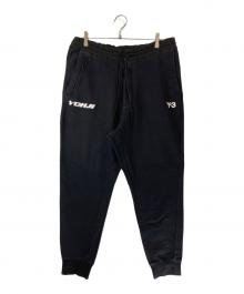 Y-3（ワイスリー）の古着「U GFX CUFF PANT」｜ブラック