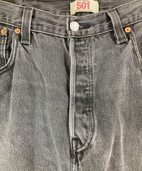 LEVI'S（リーバイス）LEVI'S (リーバイス) 501ブラックデニムパンツ ブラック サイズ:W38　L29の古着・服飾アイテム
