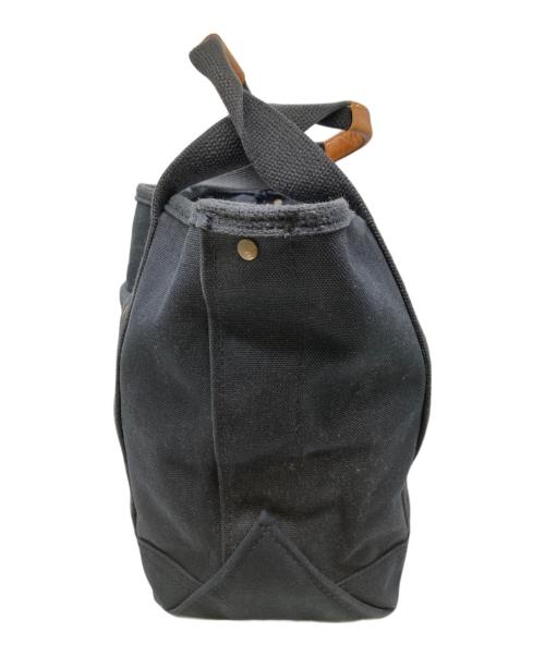 L.L.Bean（エルエルビーン）L.L.Bean (エルエルビーン) レザーハンドルキャンバストートバッグ ブラックの古着・服飾アイテム