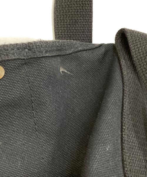 L.L.Bean（エルエルビーン）L.L.Bean (エルエルビーン) レザーハンドルキャンバストートバッグ ブラックの古着・服飾アイテム