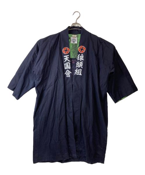 WACKO MARIA（ワコマリア）WACKO MARIA (ワコマリア) WOLF'S HEAD (ウルフズヘッド) Hanten Jacket ブラック サイズ:Ｌ　の古着・服飾アイテム