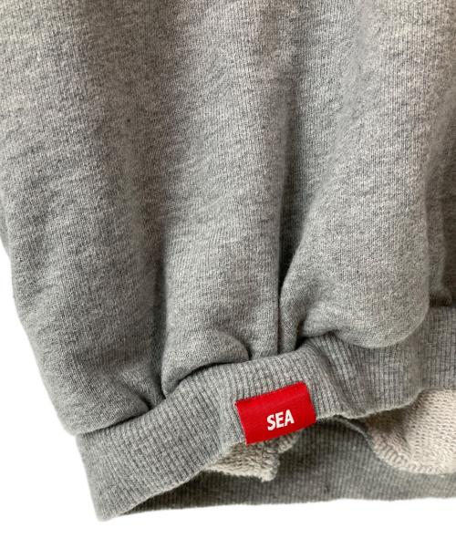 WIND AND SEA（ウィンダンシー）WIND AND SEA (ウィンダンシー) バルーン刺繍パーカー グレー サイズ:Ⅼの古着・服飾アイテム