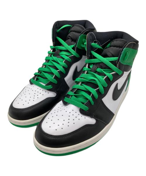 NIKE（ナイキ）NIKE (ナイキ) Jordan 1 Retro ホワイト×グリーン サイズ:29cm 未使用品の古着・服飾アイテム
