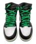 中古・古着 NIKE (ナイキ) Jordan 1 Retro ホワイト×グリーン サイズ:29cm 未使用品：15000円