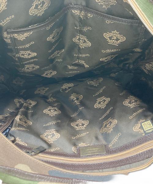 Orobianco（オロビアンコ）Orobianco (オロビアンコ) 迷彩トートバッグ グリーンの古着・服飾アイテム