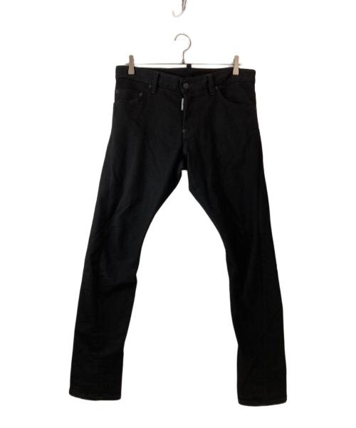 DSQUARED2（ディースクエアード）DSQUARED2 (ディースクエアード) Sexy Twist Jeans/セクシーツイストジーンズ ブラック サイズ:48の古着・服飾アイテム