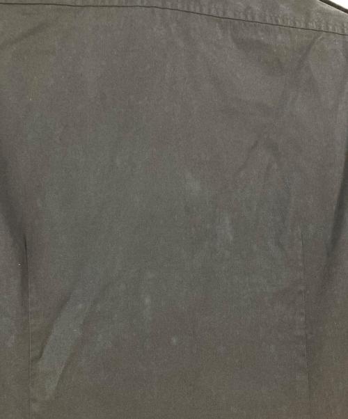 GUCCI（グッチ）GUCCI (グッチ) 長袖エポレットシャツ ブラック サイズ:38/15の古着・服飾アイテム