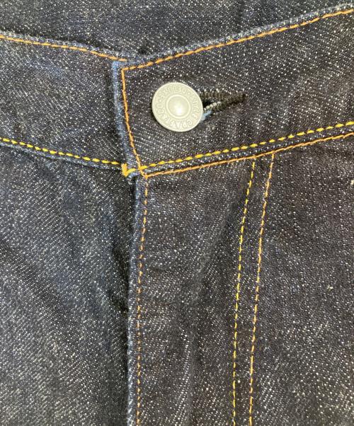 EVISU（エヴィス）EVISU (エヴィス) 濃紺カモメデニムハーフパンツ/7001 インディゴ サイズ:34の古着・服飾アイテム