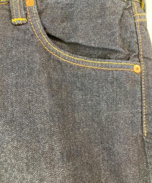 EVISU（エヴィス）EVISU (エヴィス) 濃紺カモメデニムハーフパンツ/7001 インディゴ サイズ:34の古着・服飾アイテム