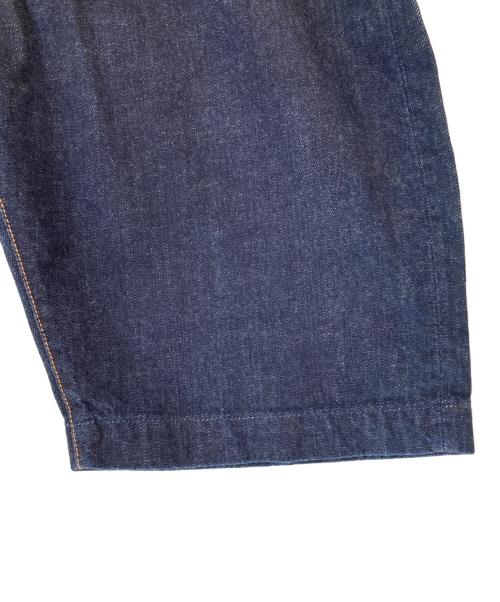 EVISU（エヴィス）EVISU (エヴィス) 濃紺カモメデニムハーフパンツ/7001 インディゴ サイズ:34の古着・服飾アイテム