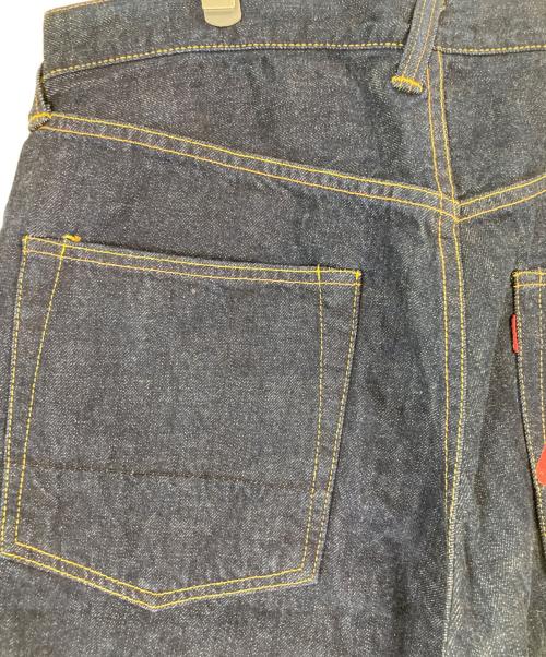EVISU（エヴィス）EVISU (エヴィス) 濃紺カモメデニムハーフパンツ/7001 インディゴ サイズ:34の古着・服飾アイテム
