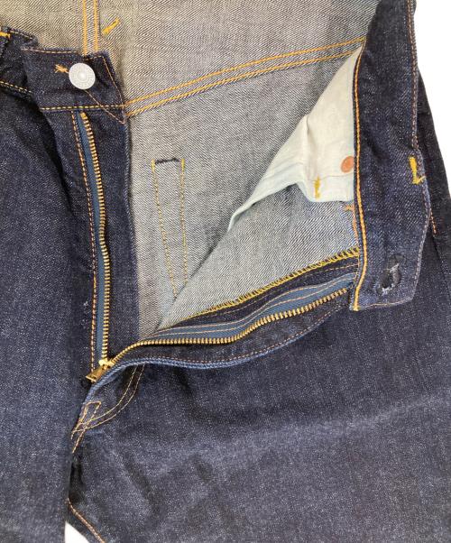 EVISU（エヴィス）EVISU (エヴィス) 濃紺カモメデニムハーフパンツ/7001 インディゴ サイズ:34の古着・服飾アイテム