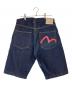 EVISU (エヴィス) 濃紺カモメデニムハーフパンツ/7001 インディゴ サイズ:34：13000円
