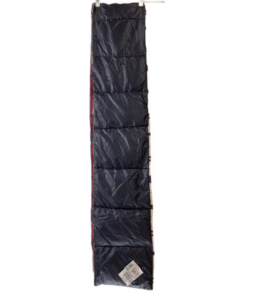 MONCLER GAMME BLEU（モンクレール ガム ブルー）MONCLER GAMME BLEU (モンクレール ガム ブルー) チェックダウンマフラー/SCIARPA ベージュの古着・服飾アイテム