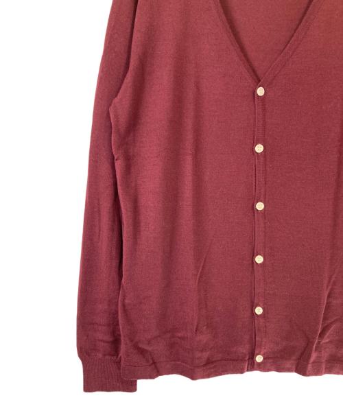 VISVIM（ビズビム）VISVIM (ビズビム) ニットカーディガン/SELMER CARDIGAN KUBA パープル サイズ:2の古着・服飾アイテム