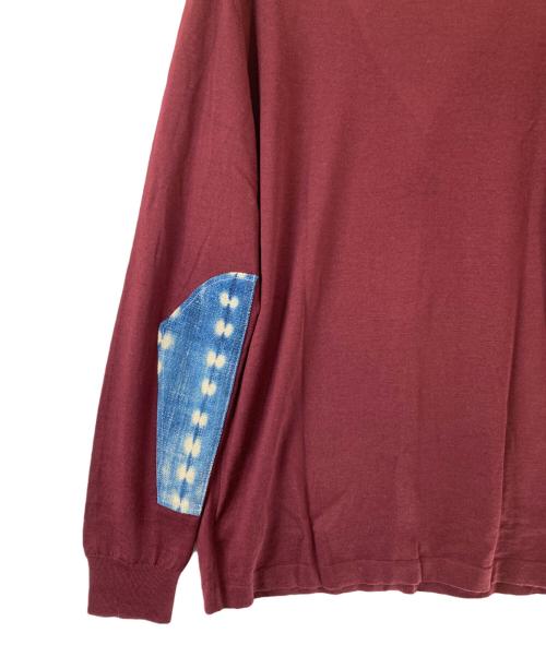 VISVIM（ビズビム）VISVIM (ビズビム) ニットカーディガン/SELMER CARDIGAN KUBA パープル サイズ:2の古着・服飾アイテム