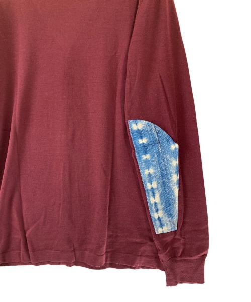 VISVIM（ビズビム）VISVIM (ビズビム) ニットカーディガン/SELMER CARDIGAN KUBA パープル サイズ:2の古着・服飾アイテム
