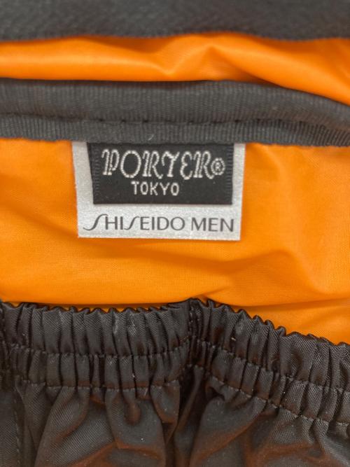 PORTER（ポーター）PORTER (ポーター) SHISEIDO MEN (シセイドウ メン) コラボポーチ ブラックの古着・服飾アイテム