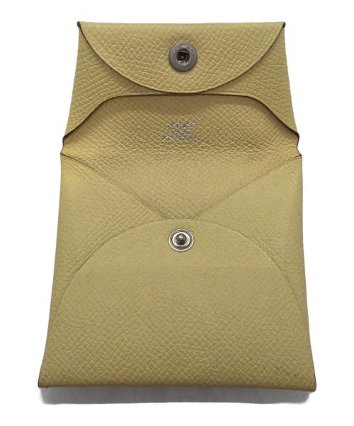 HERMES（エルメス）HERMES (エルメス) バスティアコインケース イエローの古着・服飾アイテム