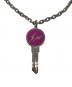uniform experiment (ユニフォームエクスペリメント) FRAGMENTS (フラグメント) KEYNECKLACE/キーネックレス ピンク：12000円