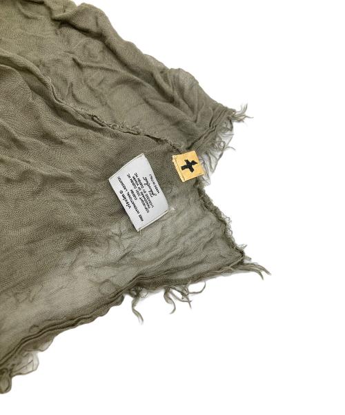 VISVIM（ビズビム）VISVIM (ビズビム) FALIERO SARTI (ファリエロサルティ) 大判ストール グリーンの古着・服飾アイテム