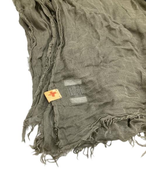 VISVIM（ビズビム）VISVIM (ビズビム) FALIERO SARTI (ファリエロサルティ) 大判ストール グリーンの古着・服飾アイテム
