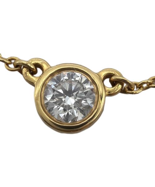 TIFFANY & Co.（ティファニー）Tiffany & Co. (ティファニー) ダイヤモンド バイ ザ ヤード™ シングル ダイヤモンド ペンダント イエロー×ゴールドの古着・服飾アイテム