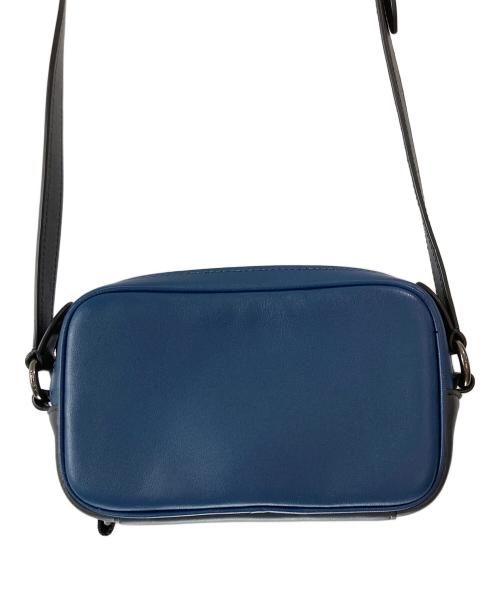 COACH（コーチ）COACH (コーチ) バイカラーミニショルダーバッグ ブルーの古着・服飾アイテム