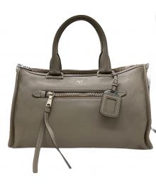 PRADA（プラダ）の古着「2WAYバッグ」｜グレージュ（ARGILLA)