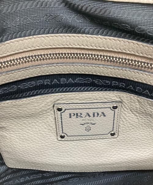 PRADA（プラダ）PRADA (プラダ) 2WAYバッグ グレージュ（ARGILLA)の古着・服飾アイテム