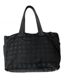 CHANEL（シャネル）の古着「ニュートラベルラインMMトートバッグ」｜ブラック