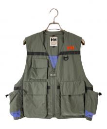 BEAMS×HELLY HANSEN（ビームス×ヘリーハンセン）の古着「別注 HH Angler Vest」｜グリーン