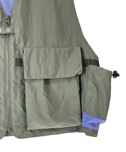 BEAMS（ビームス）BEAMS (ビームス) HELLY HANSEN (ヘリーハンセン) 別注 HH Angler Vest グリーン サイズ:Sの古着・服飾アイテム