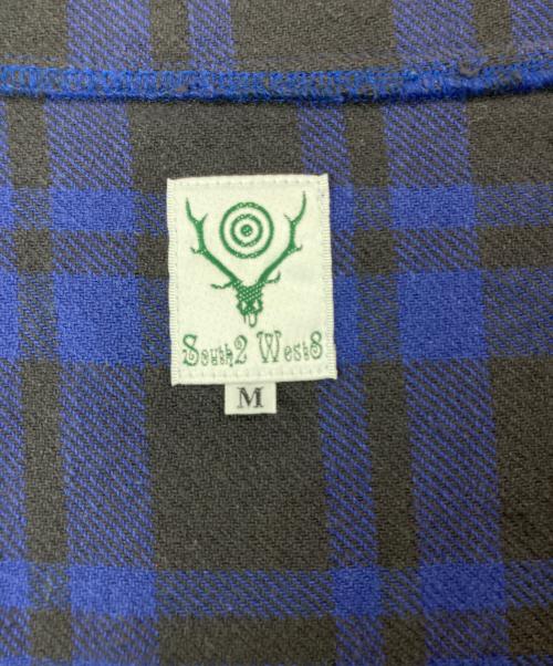 South2 West8（サウスツー ウエストエイト）South2 West8 (サウスツー ウエストエイト) Vネックプルオーバー ネイビー サイズ:Mの古着・服飾アイテム