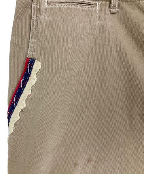 POLO RALPH LAUREN（ポロ・ラルフローレン）POLO RALPH LAUREN (ポロ・ラルフローレン) サファリプリントチノハーフショーツ ベージュ サイズ:38の古着・服飾アイテム