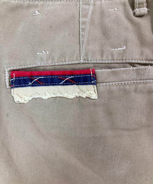 POLO RALPH LAUREN（ポロ・ラルフローレン）POLO RALPH LAUREN (ポロ・ラルフローレン) サファリプリントチノハーフショーツ ベージュ サイズ:38の古着・服飾アイテム