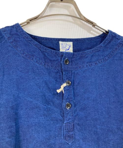 orSlow（オアスロウ）orSlow (オアスロウ) LINEN PULLOVER SHIRT インディゴ サイズ:2の古着・服飾アイテム
