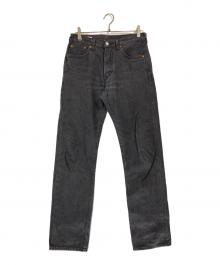 LEVI'S（リーバイス）の古着「150周年記念501ブラックデニムパンツ」｜グレー