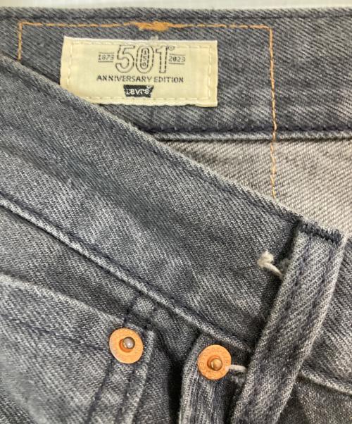 LEVI'S（リーバイス）LEVI'S (リーバイス) 150周年記念501ブラックデニムパンツ グレー サイズ:W29　L32の古着・服飾アイテム