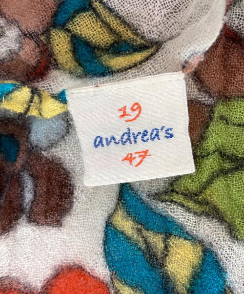 19 ANDREA'S（ナインティーン・アンドレアズ）19 ANDREA'S (ナインティーン・アンドレアズ) カシミヤストール マルチカラーの古着・服飾アイテム