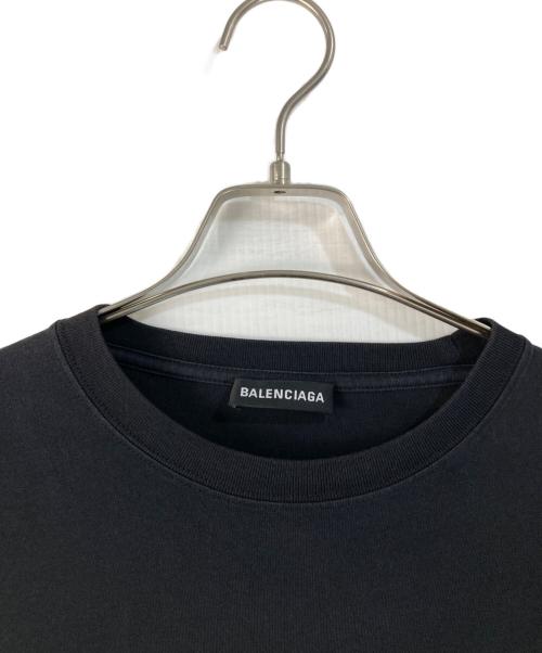 BALENCIAGA（バレンシアガ）BALENCIAGA (バレンシアガ) キャンペーンロゴTシャツ ブラック サイズ:Ｓの古着・服飾アイテム