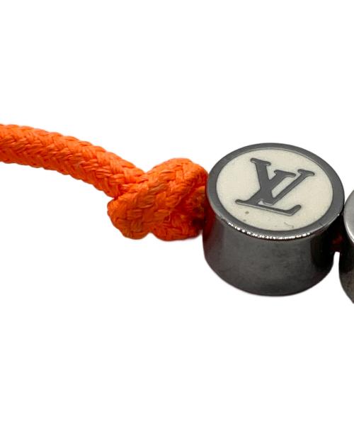 LOUIS VUITTON（ルイ ヴィトン）LOUIS VUITTON (ルイ ヴィトン) ブラスレ ビーズ LV カラーズ ブレスレット オレンジの古着・服飾アイテム