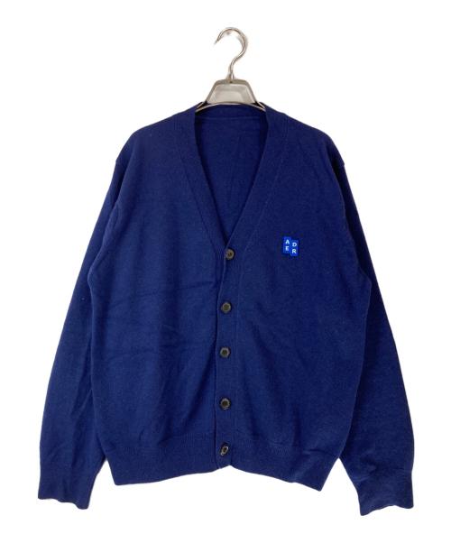 ADER error（アーダーエラー）ADER error (アーダーエラー) ニットカーディガン　 ブルー サイズ:Mの古着・服飾アイテム