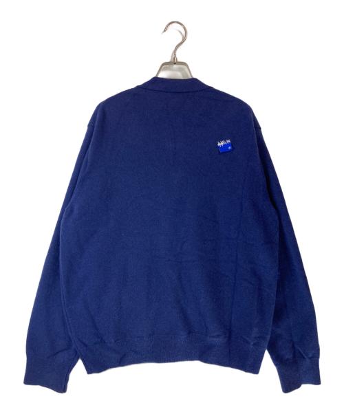 ADER error（アーダーエラー）ADER error (アーダーエラー) ニットカーディガン　 ブルー サイズ:Mの古着・服飾アイテム