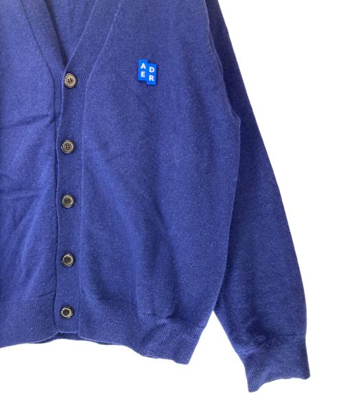 ADER error（アーダーエラー）ADER error (アーダーエラー) ニットカーディガン　 ブルー サイズ:Mの古着・服飾アイテム