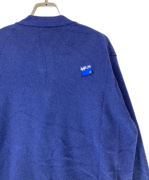 ADER error（アーダーエラー）ADER error (アーダーエラー) ニットカーディガン　 ブルー サイズ:Mの古着・服飾アイテム