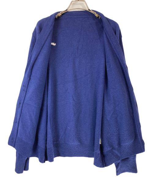 ADER error（アーダーエラー）ADER error (アーダーエラー) ニットカーディガン　 ブルー サイズ:Mの古着・服飾アイテム